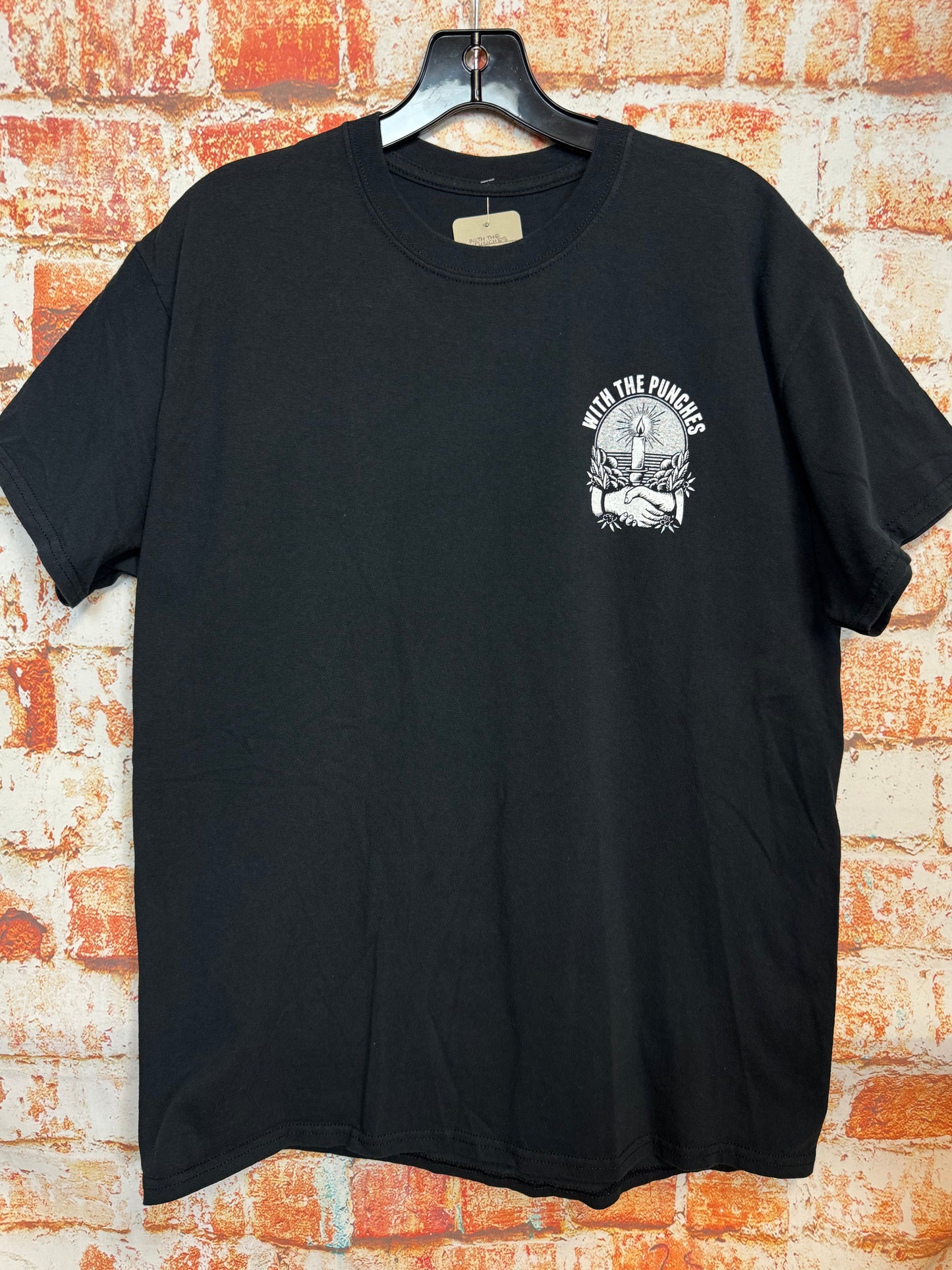With The Punches, used band shirt (L)