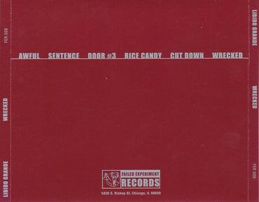 Libido Grande : Wrecked (CD, EP)