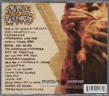 Cripple Bastards : Desperately Insensitive (CD, Album)