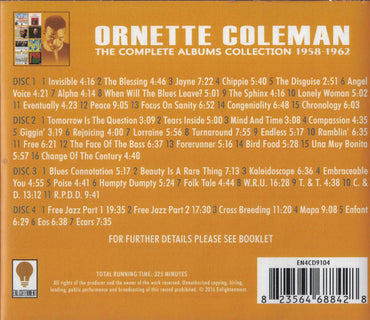 Ornette Coleman : The Complete Albums Collection 1958-1962 (4xCD, Comp)