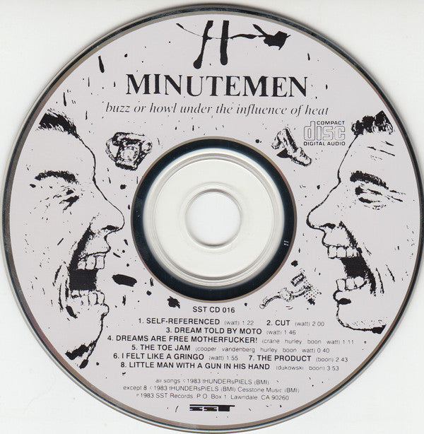 Minutemen : Buzz Or Howl Under The Influence Of Heat (CD, EP, RE, JVC)