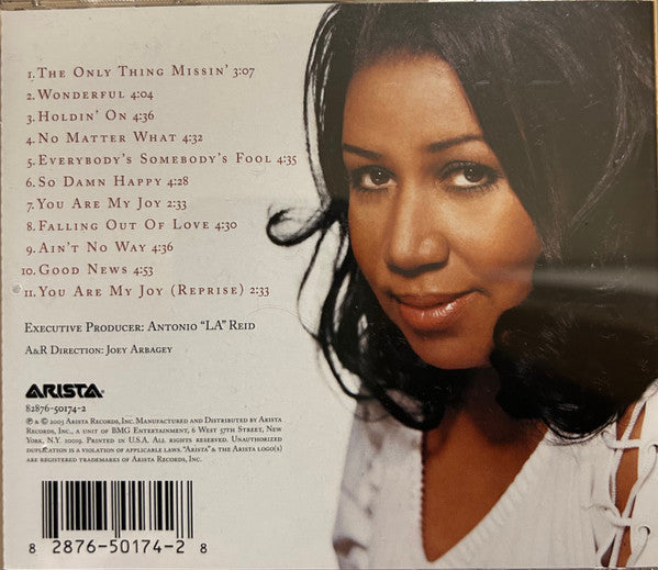 Aretha Franklin : So Damn Happy (CD, Album)