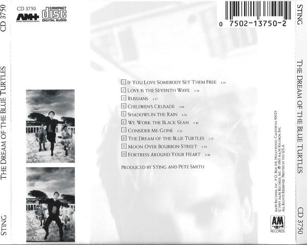 Sting : The Dream Of The Blue Turtles (CD, Album)