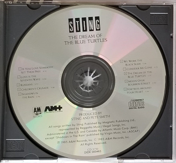 Sting : The Dream Of The Blue Turtles (CD, Album)