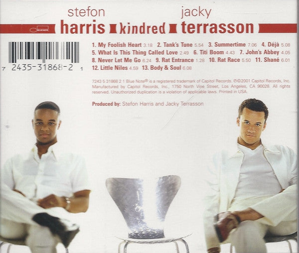 Stefon Harris & Jacky Terrasson : Kindred (CD, Album)