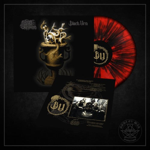 Shrine Of The Serpent / Black Urn : Shrine Of The Serpent / Black Urn (12", Ltd, Red)