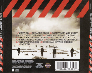 U2 : How To Dismantle An Atomic Bomb (CD, Album, UML)
