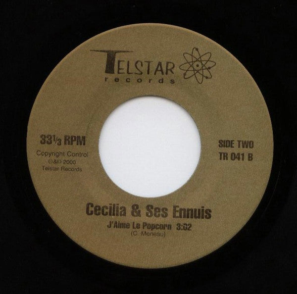 Cécilia Et Ses Ennuis : Mon Engin D'Enfer (7")