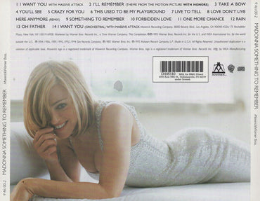 Madonna : Something To Remember (CD, Comp, Club, Spe)