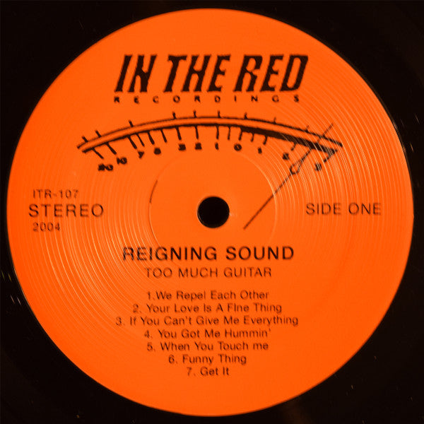 Reigning Sound : Too Much Guitar (LP, Album)
