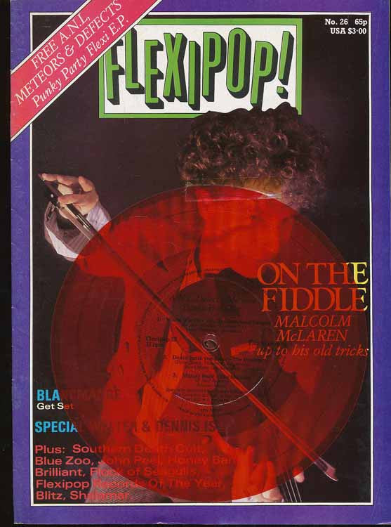 Anti-Nowhere League, The Defects, The Meteors (2) : Punky Party E.p. (Flexi, 7", S/Sided, EP, Comp, Red)