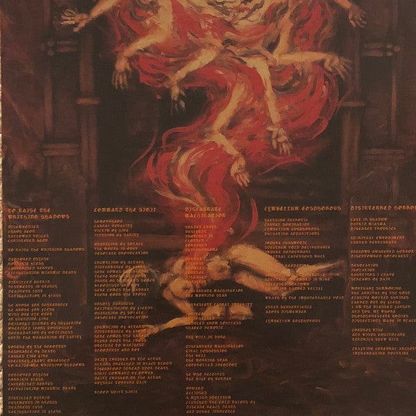 Ritual Necromancy : Disinterred Horror (LP, Album, Gol)