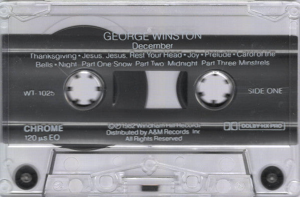 George Winston : December (Cass, Album)
