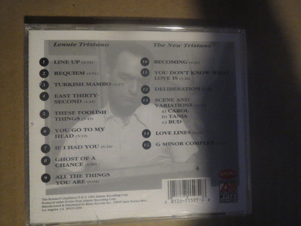 Lennie Tristano : Lennie Tristano / The New Tristano (CD, Comp, RM)