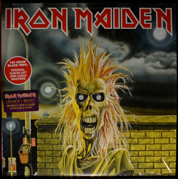 Iron Maiden : Iron Maiden (LP, Album, RE, 180)
