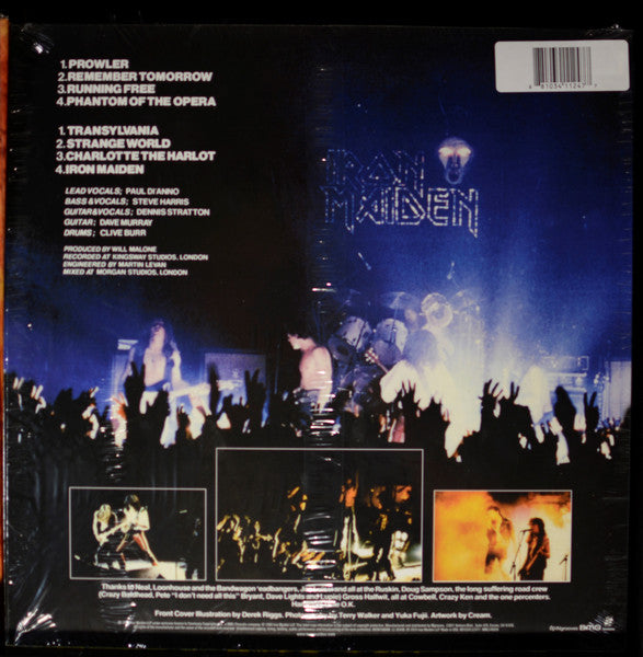 Iron Maiden : Iron Maiden (LP, Album, RE, 180)