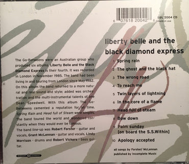 The Go-Betweens : Liberty Belle And The Black Diamond Express (CD, Album, RE, RM)