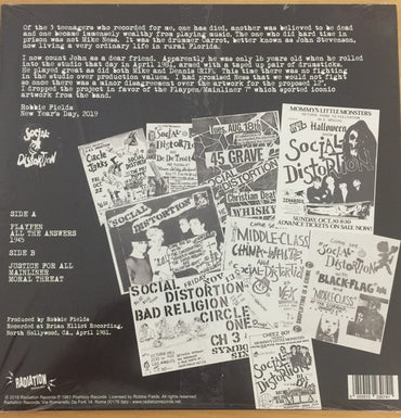 Social Distortion : Poshboy's Little Monsters (12", EP, RSD, Ltd, RE, RM)