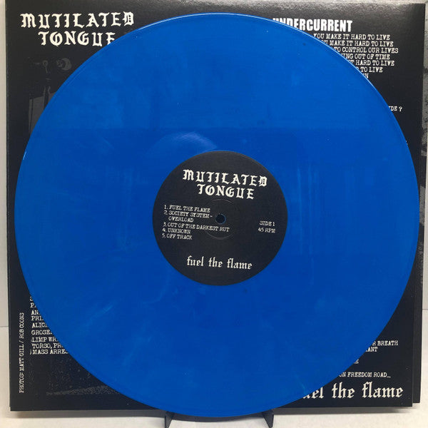 Mutilated Tongue : Fuel The Flame (12", Album, blu)