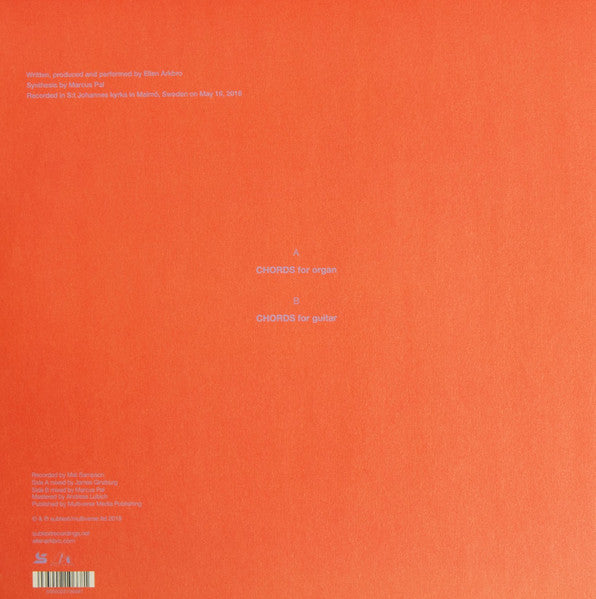 Ellen Arkbro : Chords (LP)