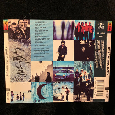 U2 : Achtung Baby (CD, Album, Club, CRC)