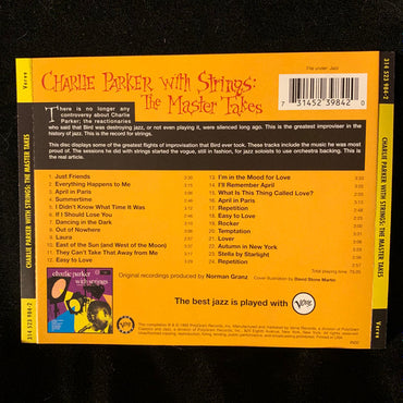 Charlie Parker With Strings : The Master Takes (CD, Comp, RE)