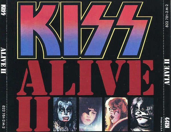 Kiss : Alive II (2xCD, Album, RE)