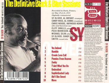 Sy Oliver : Yes Indeed (CD, Album, RE, RM)