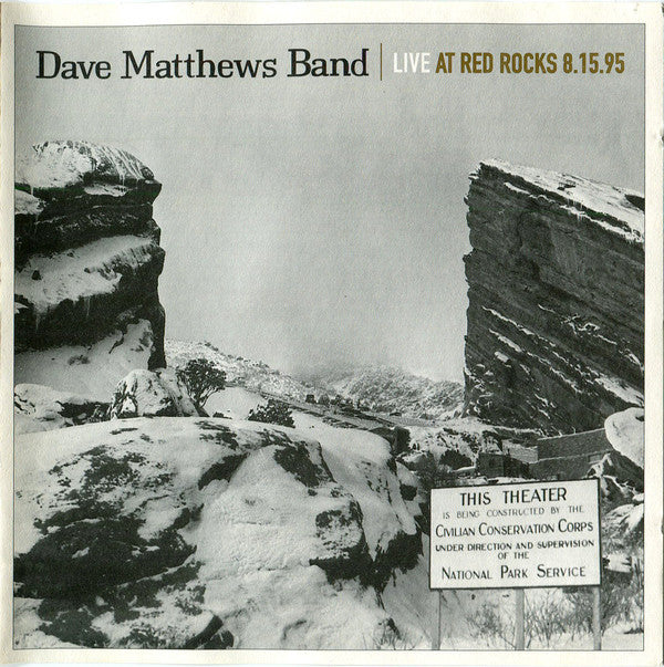 Dave Matthews Band : Live At Red Rocks 8.15.95 (2xCD, Album, RE)