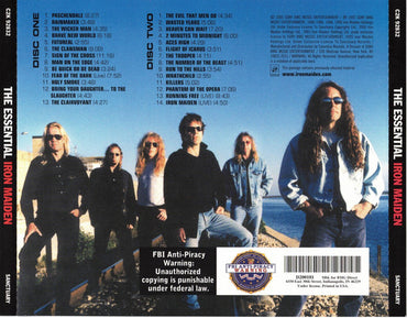 Iron Maiden : The Essential Iron Maiden (2xCD, Comp, Club)