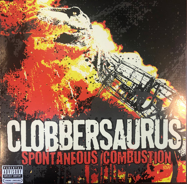 Clobbersaurus : Spontaneous Combustion (LP, Album, Yel)