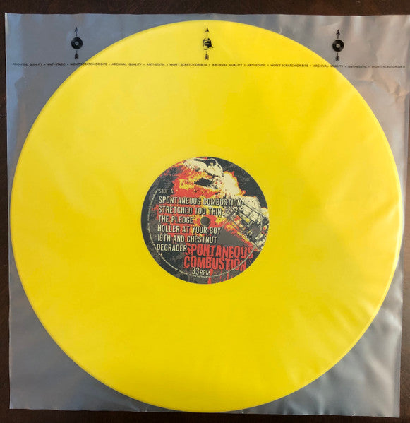 Clobbersaurus : Spontaneous Combustion (LP, Album, Yel)