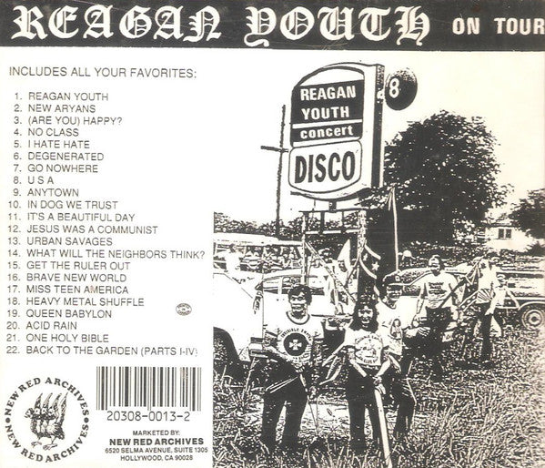 Reagan Youth : A Collection Of Pop Classics (CD, Comp, Fir)