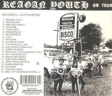Reagan Youth : A Collection Of Pop Classics (CD, Comp, Fir)
