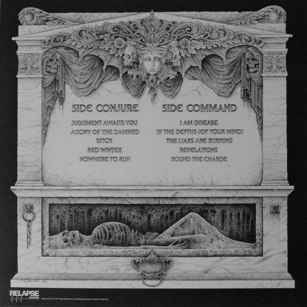 Toxic Holocaust : Conjure And Command (LP, Album, Ltd, RP, Bla)