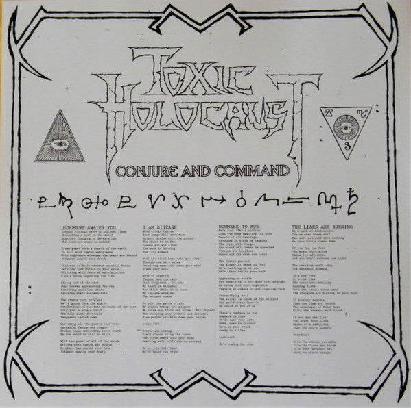 Toxic Holocaust : Conjure And Command (LP, Album, Ltd, RP, Bla)