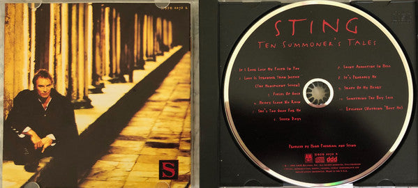Sting : Ten Summoner's Tales (CD, Album)