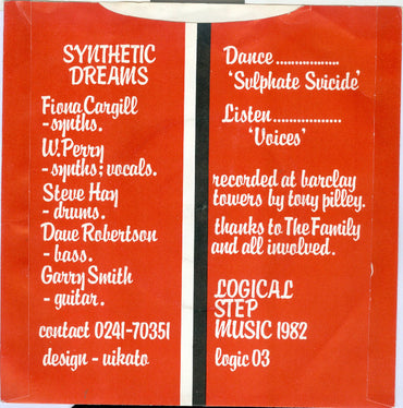 Synthetic Dreams (2) : Sulphate Suicide / Voices (7")