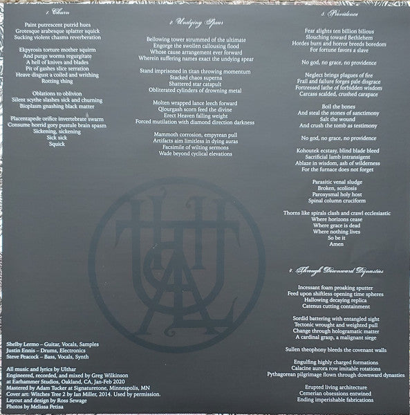 Ulthar (3) : Providence (LP, Album, Ltd, Dee)