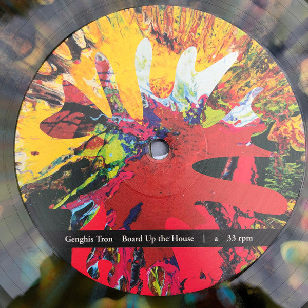 Genghis Tron : Board Up The House (LP, Album, Ltd, RE, Swa)