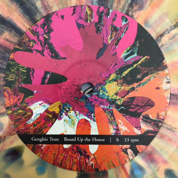 Genghis Tron : Board Up The House (LP, Album, Ltd, RE, Swa)