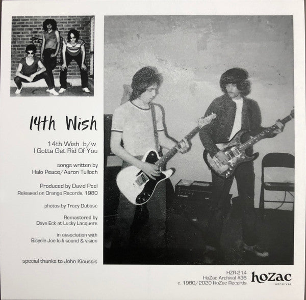 14th Wish : 14th Wish / I Gotta Get Rid Of You (7", Ltd, RE, RM)