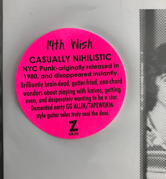 14th Wish : 14th Wish / I Gotta Get Rid Of You (7", Ltd, RE, RM)