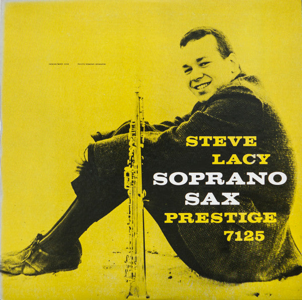 Steve Lacy : Soprano Sax (LP, Album, RE)