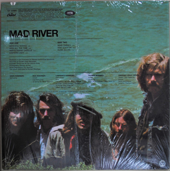 Mad River (2) : Mad River (LP, Album, RE)