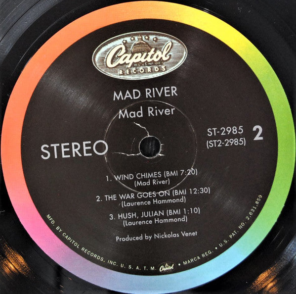 Mad River (2) : Mad River (LP, Album, RE)