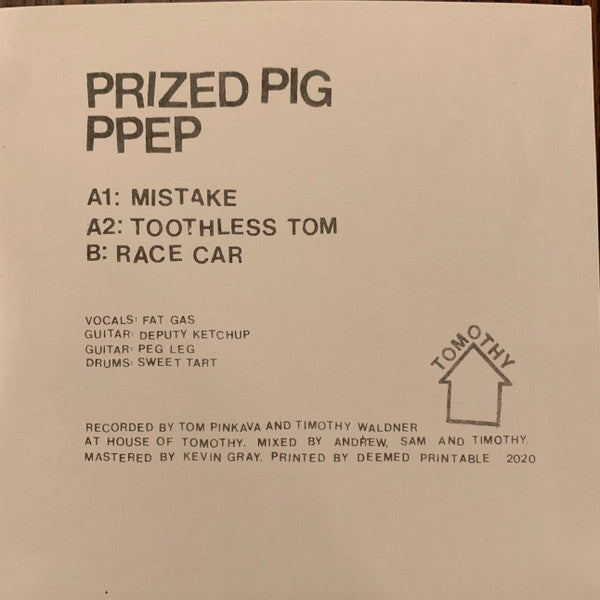 Prized Pig : PPEP (7", EP)