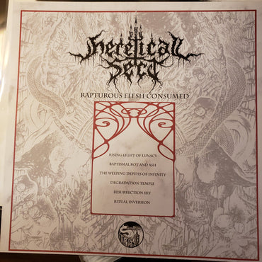 Heretical Sect : Rapturous Flesh Consumed (LP, Album, Red)