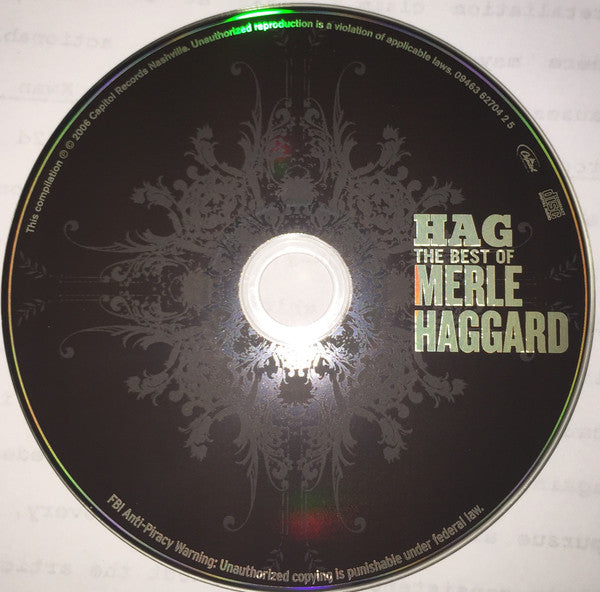 Merle Haggard : Hag: The Best Of Merle Haggard (CD, Comp, RE)