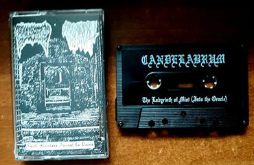 Candelabrum / Sulphuric Night : Death Slumbers Amidst The Ruins (Cass, EP)